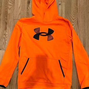 Under Amour Youth XL orange hoodie